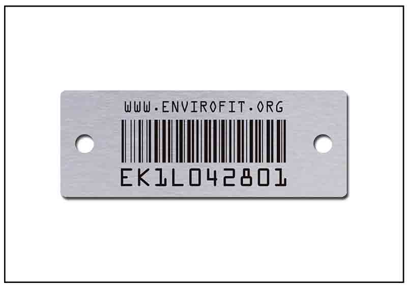感應(yīng)器鋁合金條形碼銘牌標(biāo)牌 感應(yīng)器鋁合金條形碼銘牌標(biāo)牌