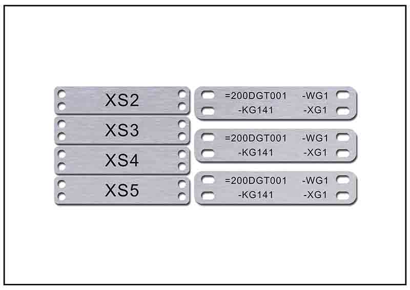 鋁合金線(xiàn)纜銘牌標(biāo)牌