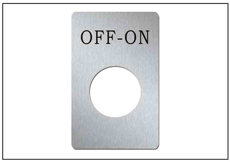 方形按鈕銘牌標(biāo)牌